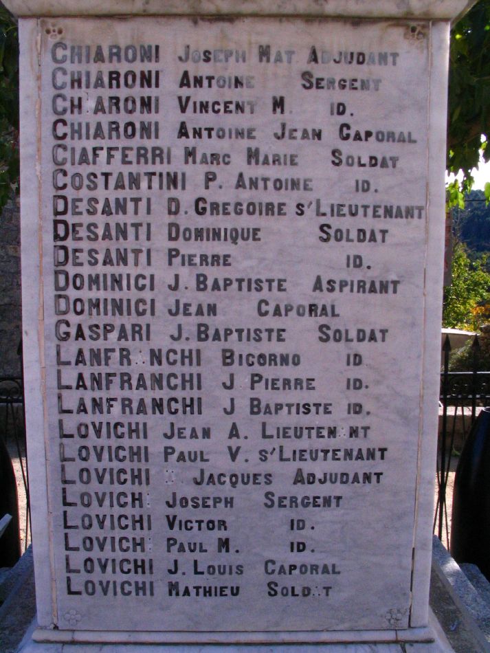 Le monument aux morts d'Aullne