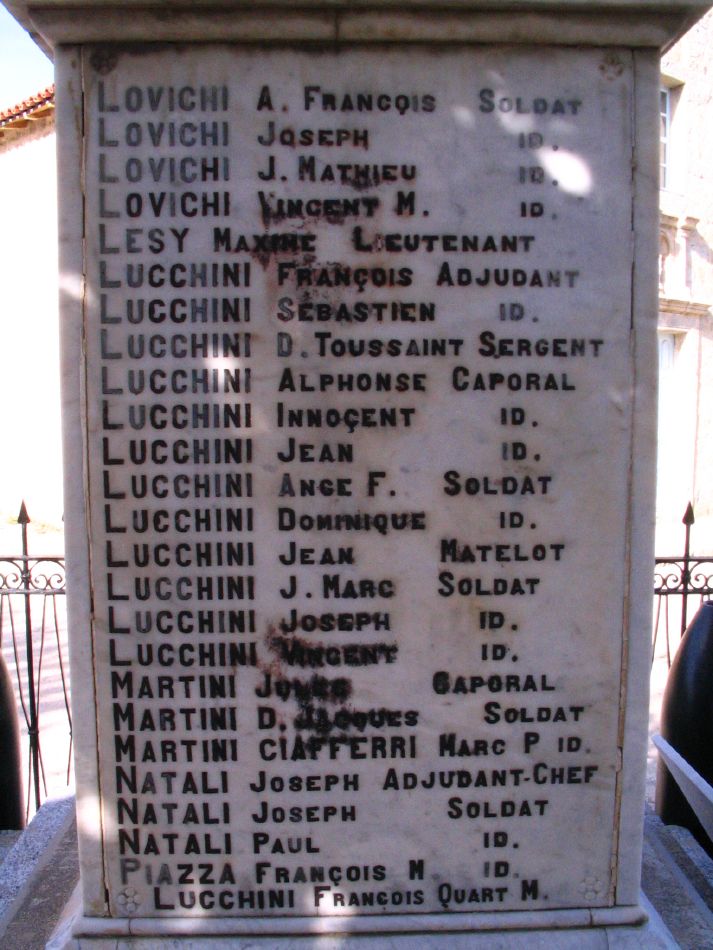 Le monument aux morts d'Aullne